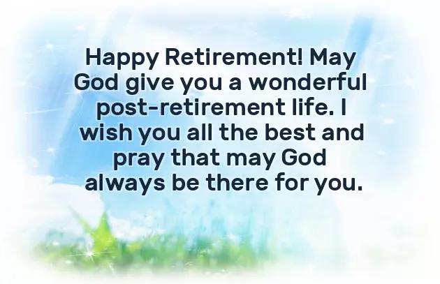 Nice Words For Retirement Wishes