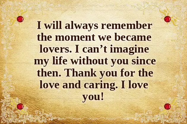 1 Year Love Anniversary Quotes For Boyfriend