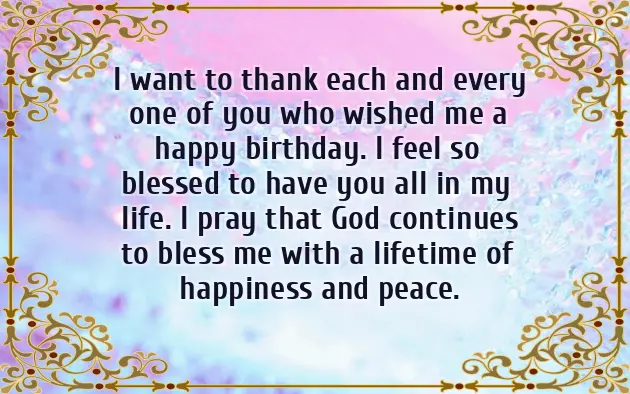 Thanks Friends For Celebrating My Birthday