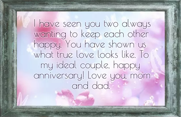 Anniversary Wishes For New Parents