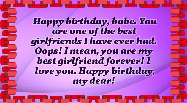 Birthday Wishes On Girlfriend Birthday Wishes On Girlfriend