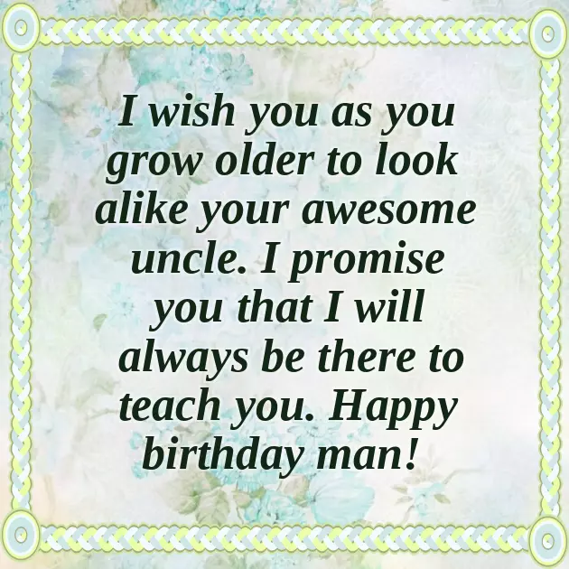 Birthday Wishes For Nephew 2 Year Old