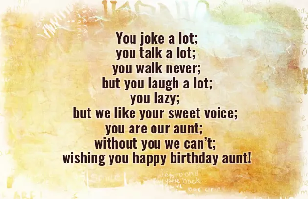 Happy Birthday To Your Aunt Happy Birthday To Your Aunt