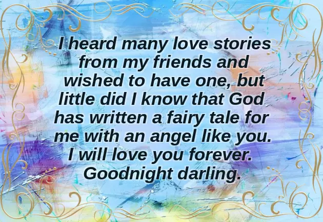 Sweet Love Good Night Sweet Love Good Night