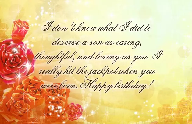 Father To Son Birthday Wish Father To Son Birthday Wish