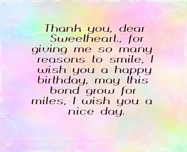 Advance Birthday Wishes To Girlfriend