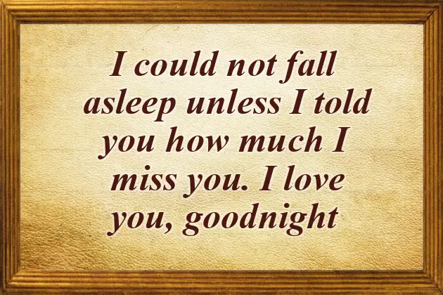 Good Night To Loved Ones