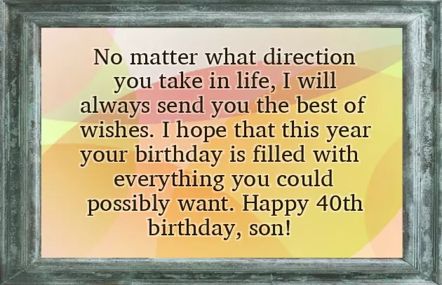 40Th Birthday Wishes To Husband 40Th Birthday Wishes To Husband