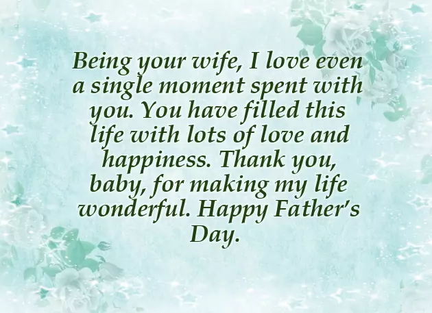 Happy Fathers Day Message For Husband Happy Fathers Day Message For Husband