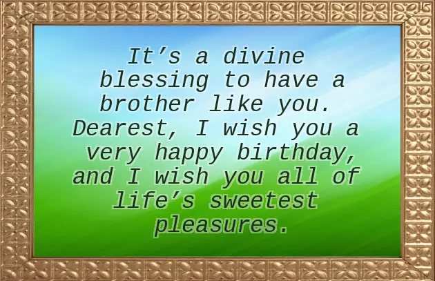 Birthday Wishes For Brother Msg Birthday Wishes For Brother Msg