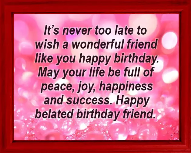 Happy Birthday To Late Funny Happy Birthday To Late Funny