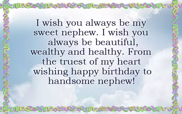 Birthday Note To Nephew Birthday Note To Nephew