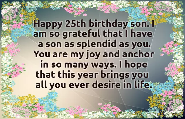 Congratulations For Your Son