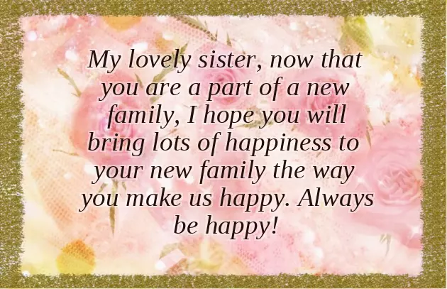 Best Wishes For New Marriage Life