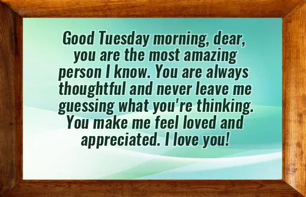 Tuesday Morning Wish Tuesday Morning Wish