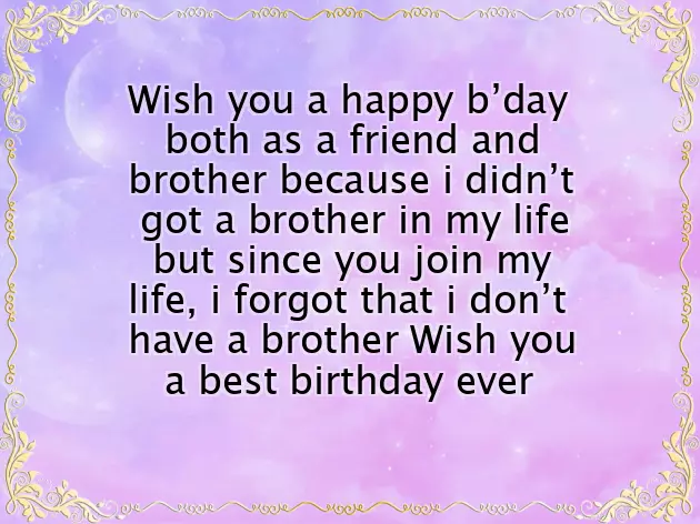 Birthday Wishes Sister Friend