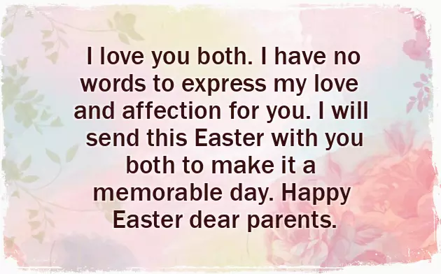 Easter Wishes And Blessings