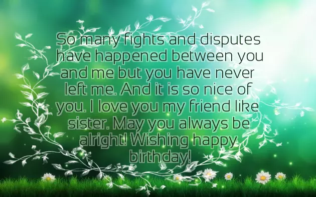 Best Birthday Wishes For A Friend Like Sister Best Birthday Wishes For A Friend Like Sister