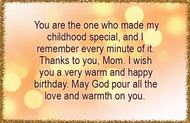 Birthday Quotes For Mummy