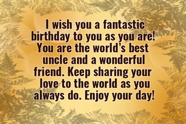 Happy Birthday Chachu Quotes