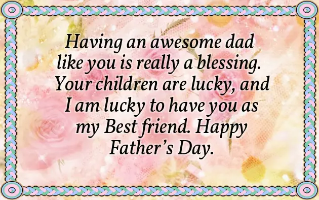 Generic Fathers Day Message Generic Fathers Day Message