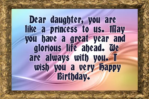 Wish My Daughter Birthday