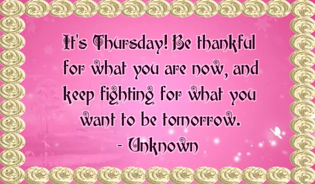 Thursday Blessing Message Thursday Blessing Message