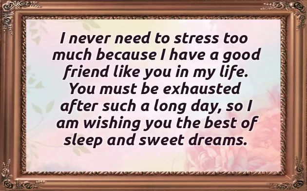 Good Night To Your Friend Good Night To Your Friend