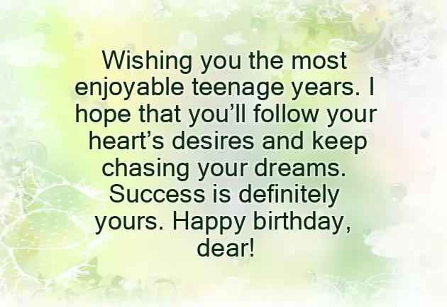 Birthday Wishes To A Teenage Girl Birthday Wishes To A Teenage Girl