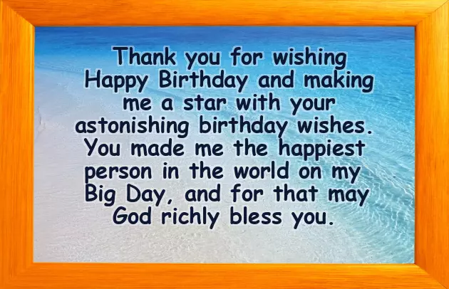 Thanks Friends For Wishing My Birthday