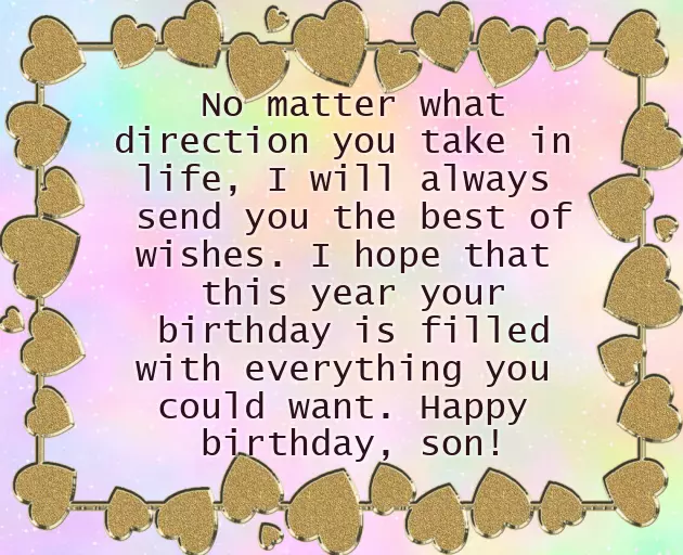 Greetings For Birthday Of My Son