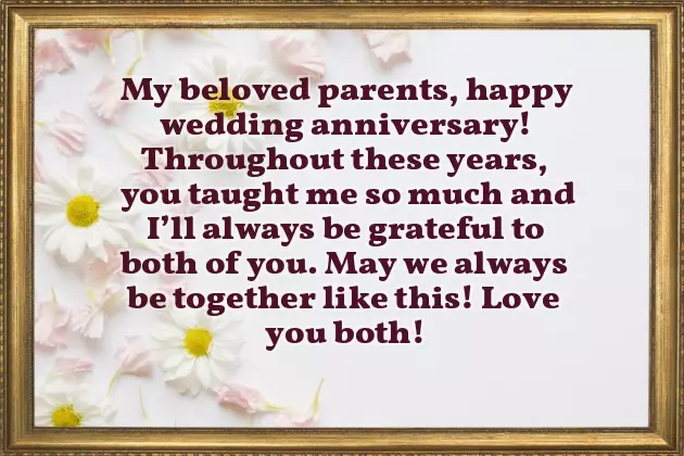 Happy Wedding Anniversary Dad Happy Wedding Anniversary Dad