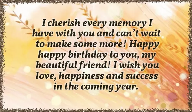 Cute Best Friend Happy Birthday Letters