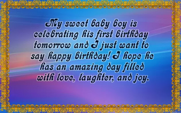 Birthday Wish To Little Boy Birthday Wish To Little Boy