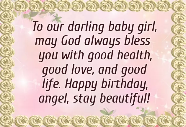 3Rd Birthday Wishes To Daughter