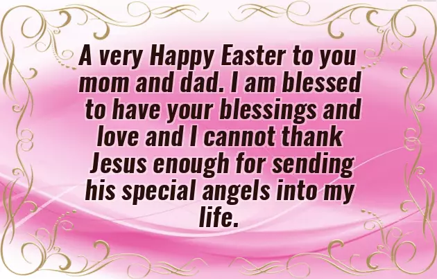 Easter Message To Parents