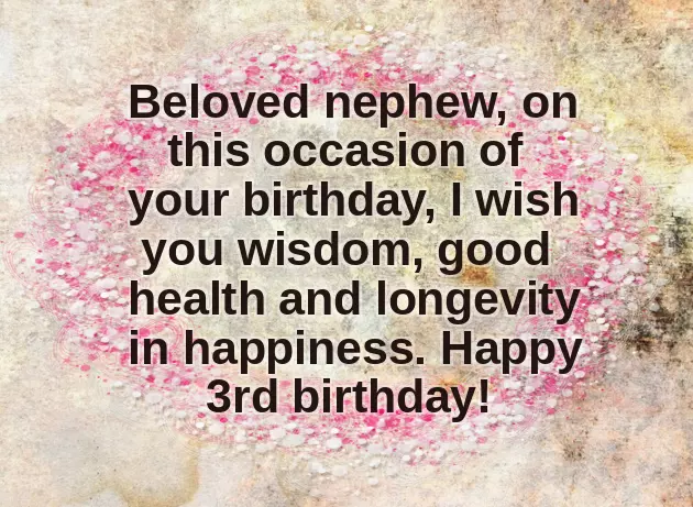 Birthday Wishes For 3 Year Old Birthday Wishes For 3 Year Old