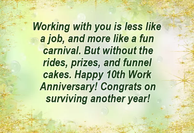 Happy Work Anniversary Funny Happy Work Anniversary Funny