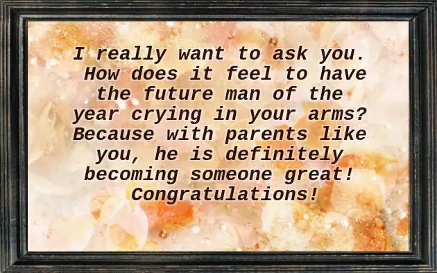 Congratulations On The Birth Of Your Son Congratulations On The Birth Of Your Son