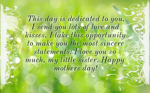 Mothers Day Greetings For Sister Mothers Day Greetings For Sister