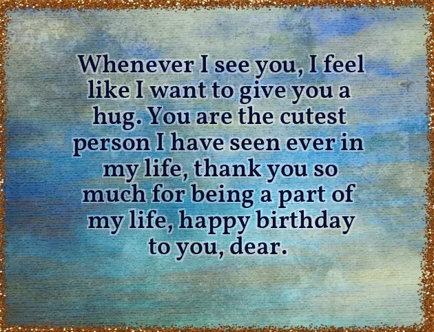 Birthday Thoughts For Daughter