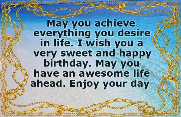 Wish You Very Very Happy Birthday