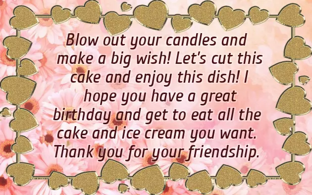 Short Funny Birthday Wishes For Friend