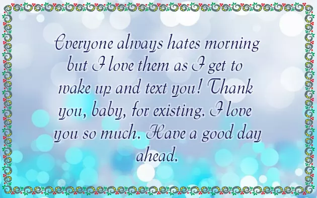 Long Sweet Good Morning Message Long Sweet Good Morning Message