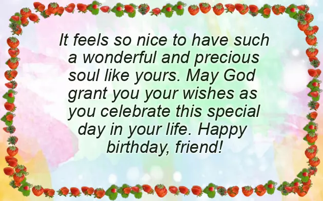 Birthday Wishes For Good Friend Female