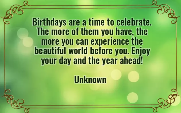 Funny One Liner Birthday Wishes