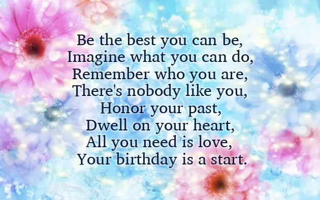 Very Short Birthday Wishes