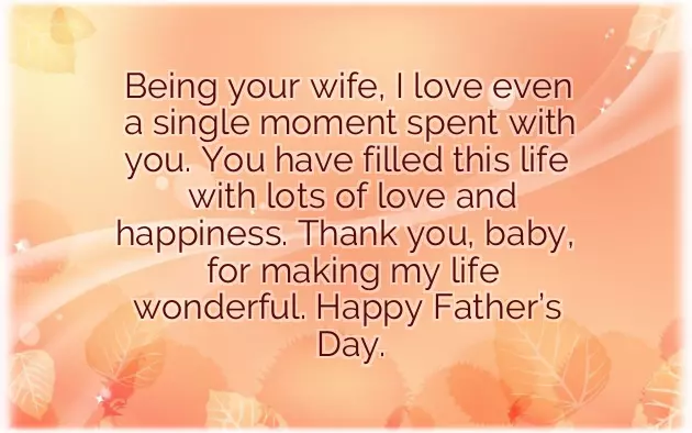Fathers Day Wishes To My Husband