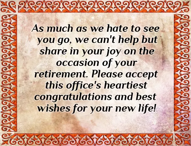 Best Wishes In Retirement Best Wishes In Retirement