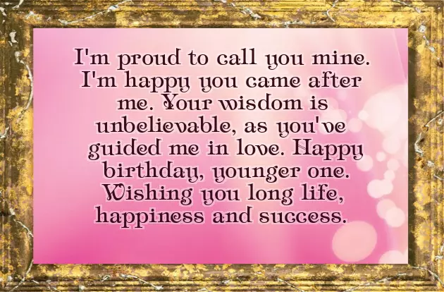 Wish You Happy Birthday To Elder Brother